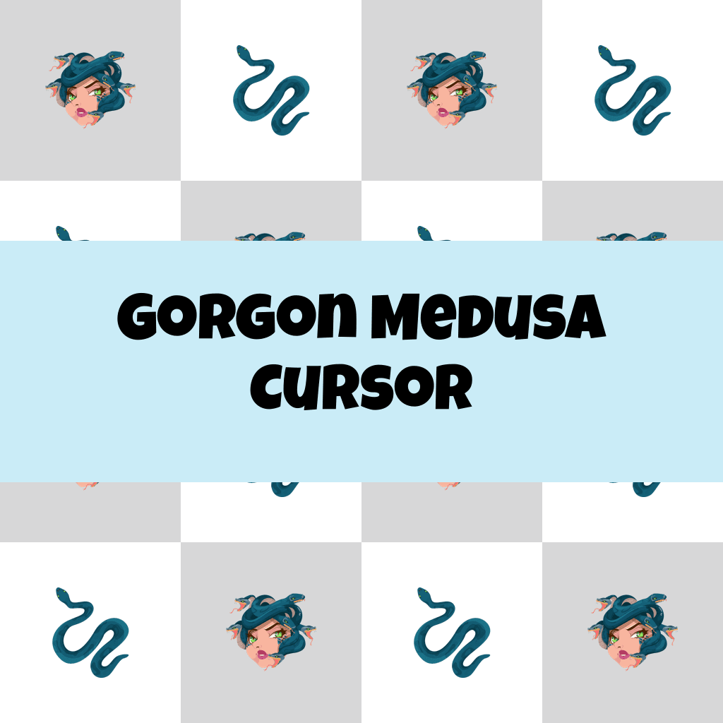 Preview Gorgon Medusa cursor custom cursor pack